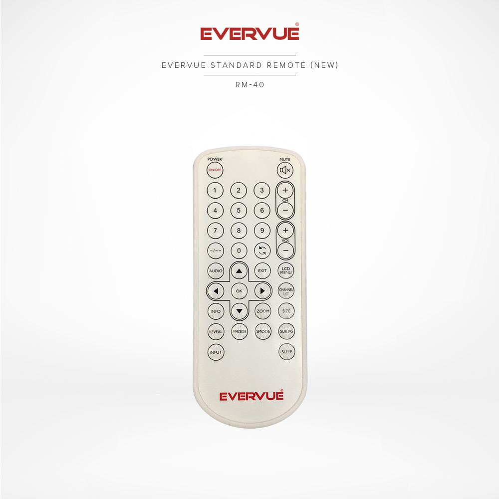 Evervue Standard Remote (New) (RM-40)